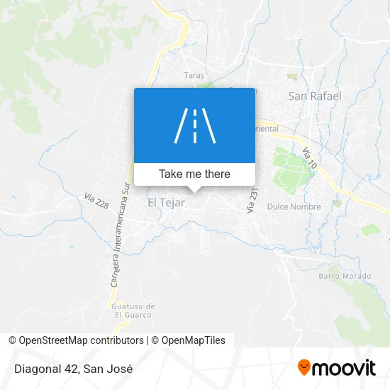 Diagonal 42 map