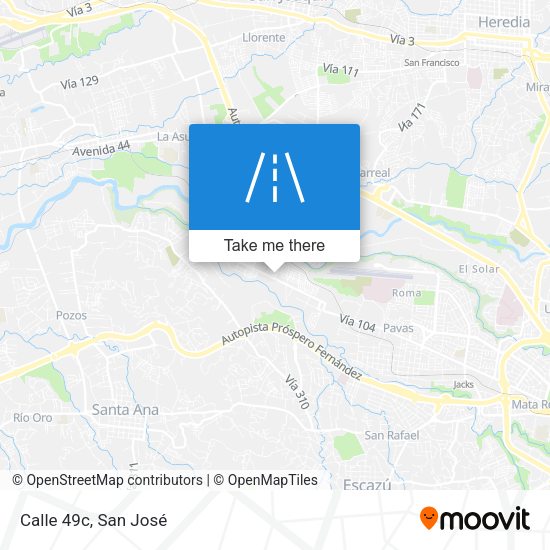 Mapa de Calle 49c