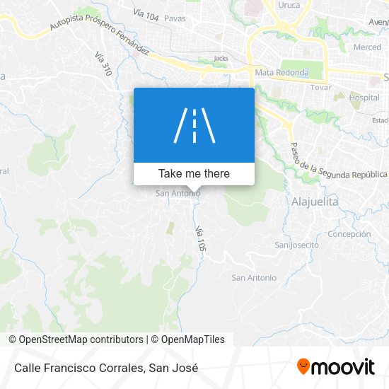 Calle Francisco Corrales map