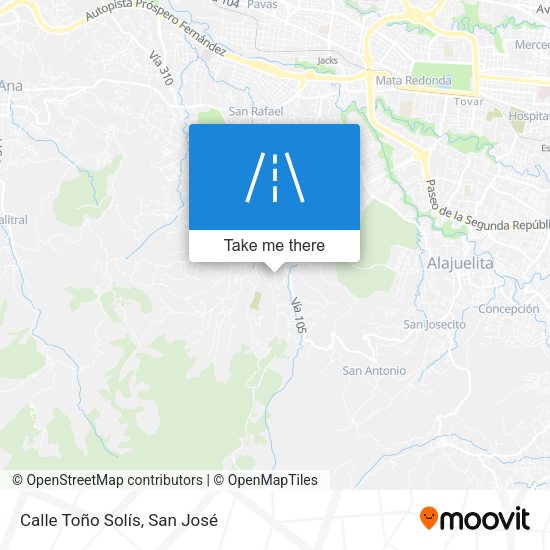 Calle Toño Solís map