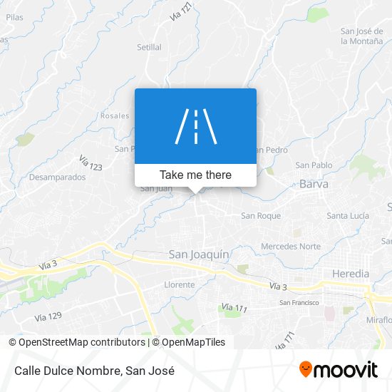 Calle Dulce Nombre map