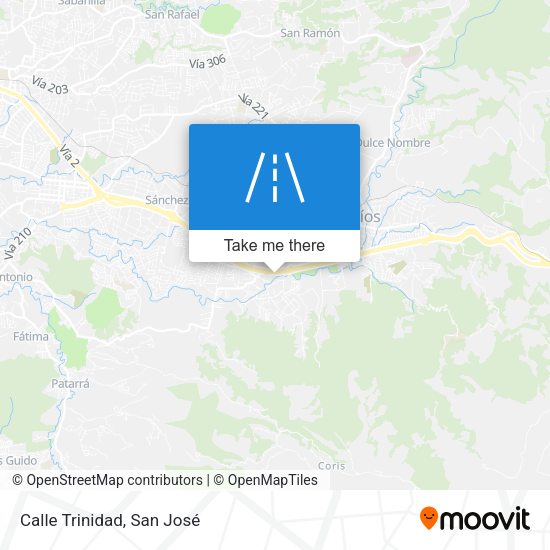 Mapa de Calle Trinidad