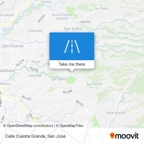 Calle Cuesta Grande map