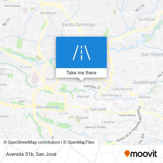 Mapa de Avenida 31b