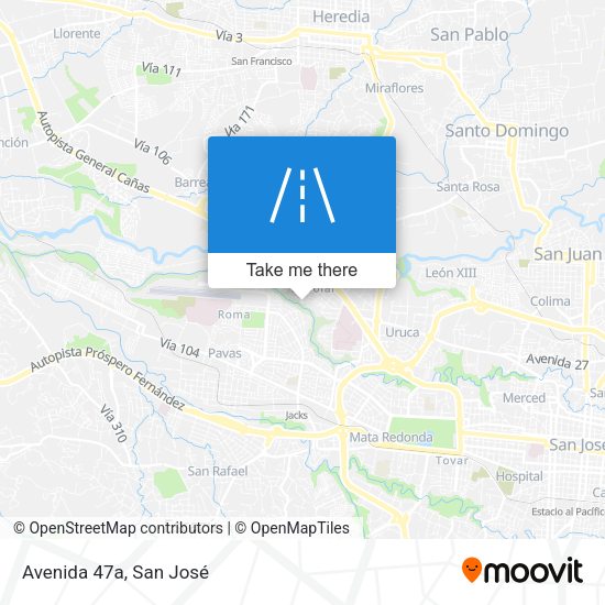 Mapa de Avenida 47a