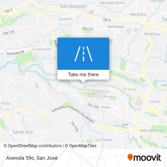 Mapa de Avenida 59c