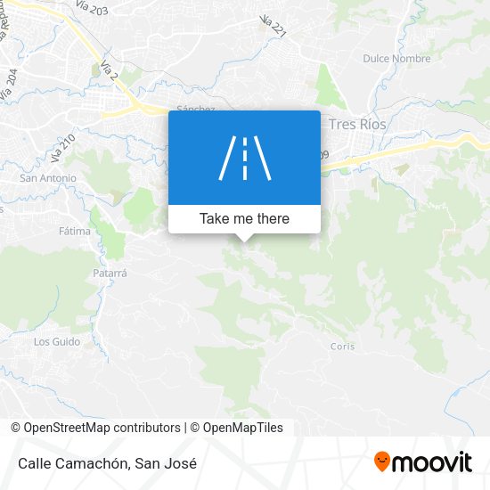 Calle Camachón map