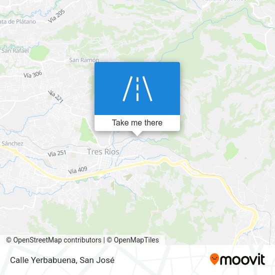 Mapa de Calle Yerbabuena