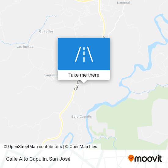 Calle Alto Capulín map