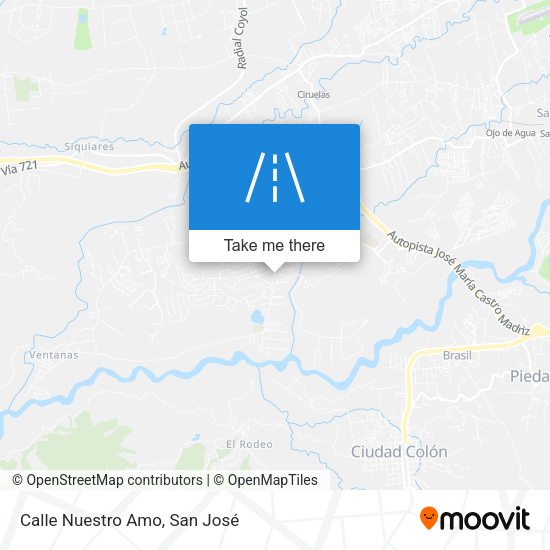 Mapa de Calle Nuestro Amo