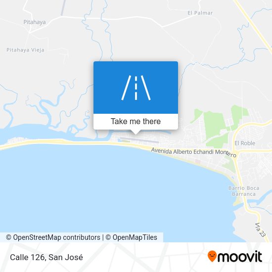 Mapa de Calle 126