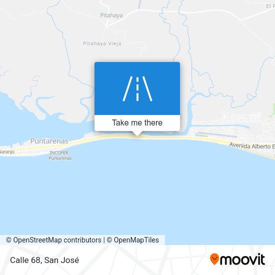 Mapa de Calle 68