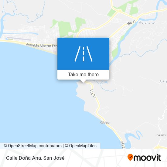 Calle Doña Ana map