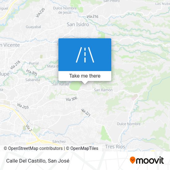 Mapa de Calle Del Castillo