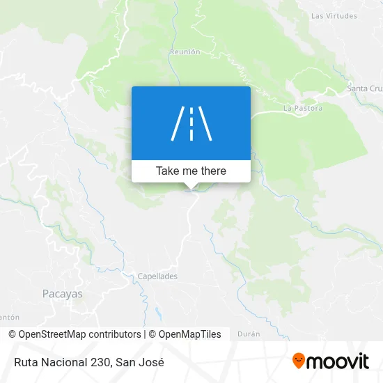 Ruta Nacional 230 map