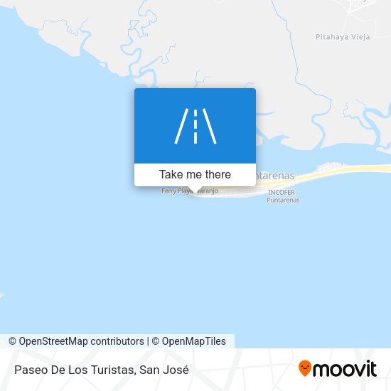 Paseo De Los Turistas map