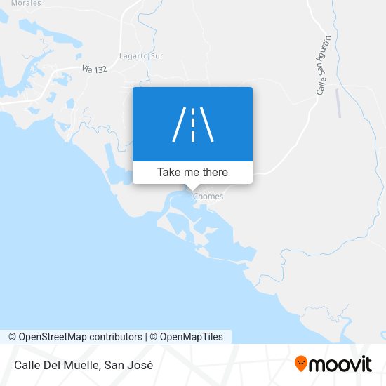 Mapa de Calle Del Muelle