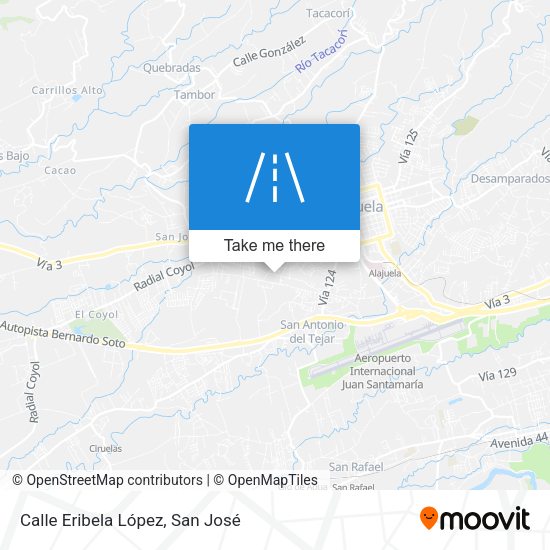 Mapa de Calle Eribela López
