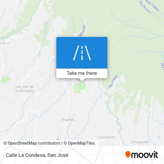 Mapa de Calle La Condesa
