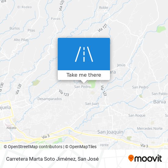 Carretera Marta Soto Jiménez map