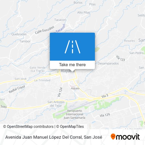 Avenida Juan Manuel López Del Corral map