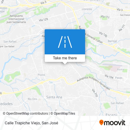 Calle Trapiche Viejo map