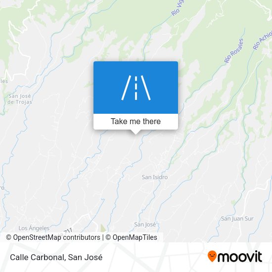 Calle Carbonal map