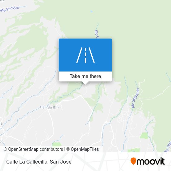 Mapa de Calle La Callecilla