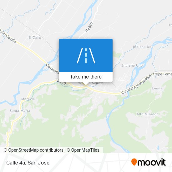 Mapa de Calle 4a