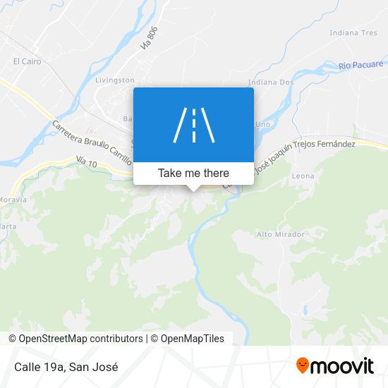 Mapa de Calle 19a