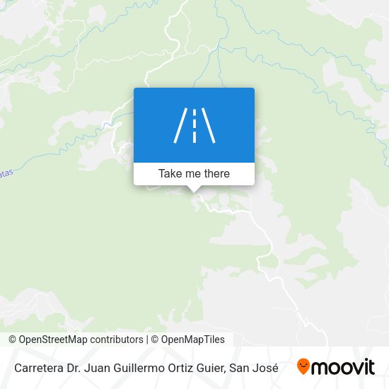 Carretera Dr. Juan Guillermo Ortiz Guier map