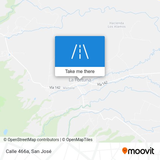 Mapa de Calle 466a