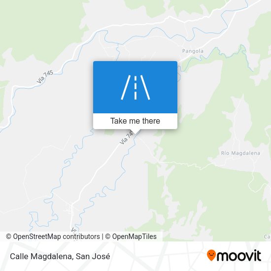 Mapa de Calle Magdalena