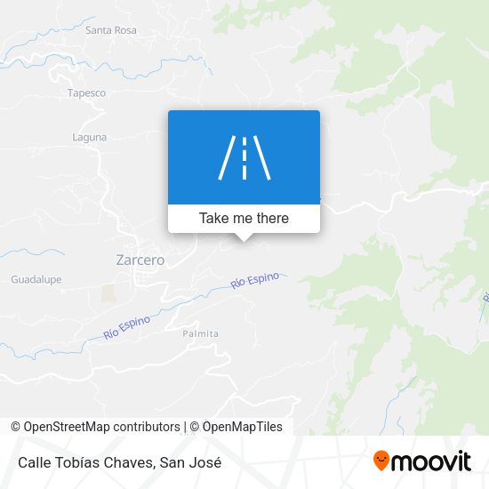 Calle Tobías Chaves map