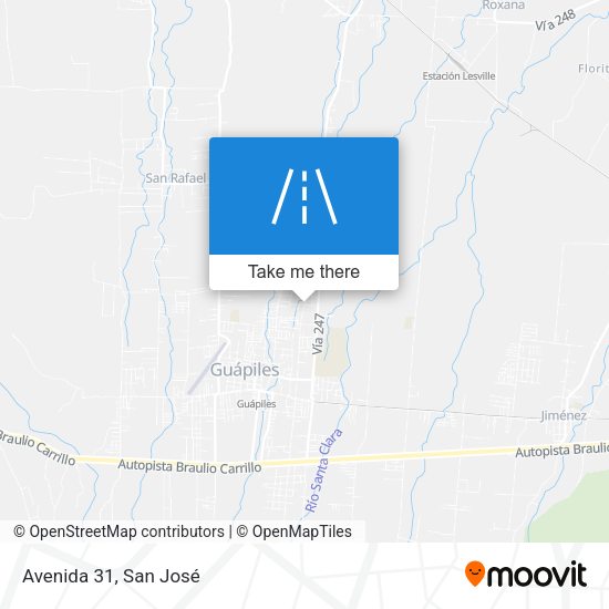 Mapa de Avenida 31