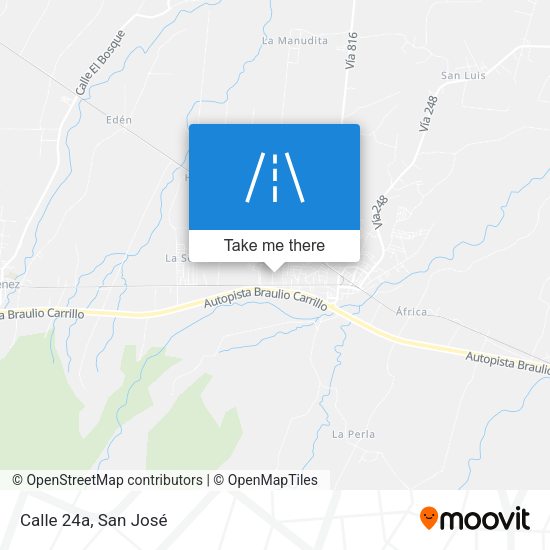 Mapa de Calle 24a