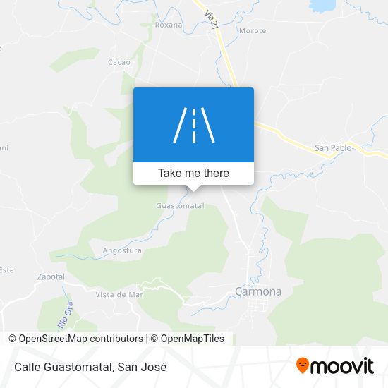 Mapa de Calle Guastomatal