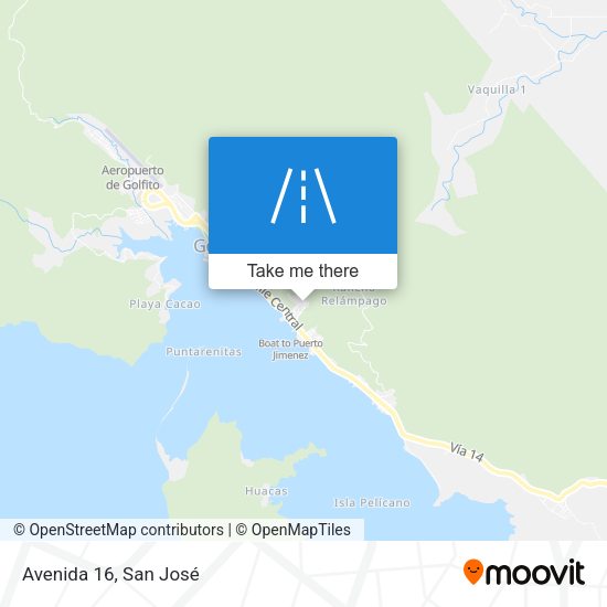 Mapa de Avenida 16