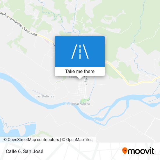 Mapa de Calle 6