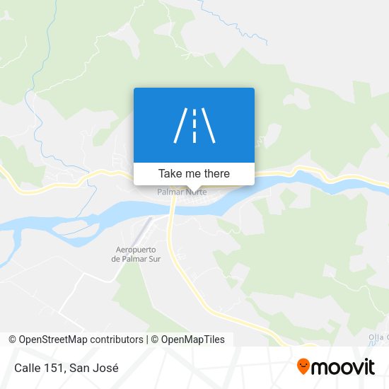 Mapa de Calle 151