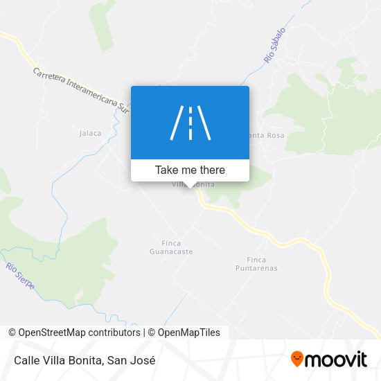 Mapa de Calle Villa Bonita