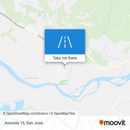 Mapa de Avenida 13