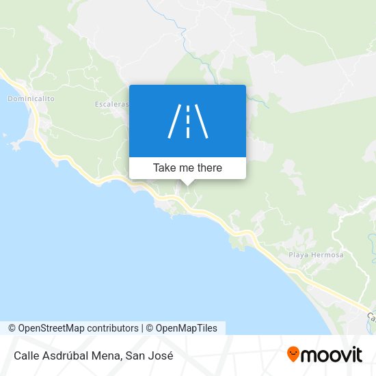 Calle Asdrúbal Mena map
