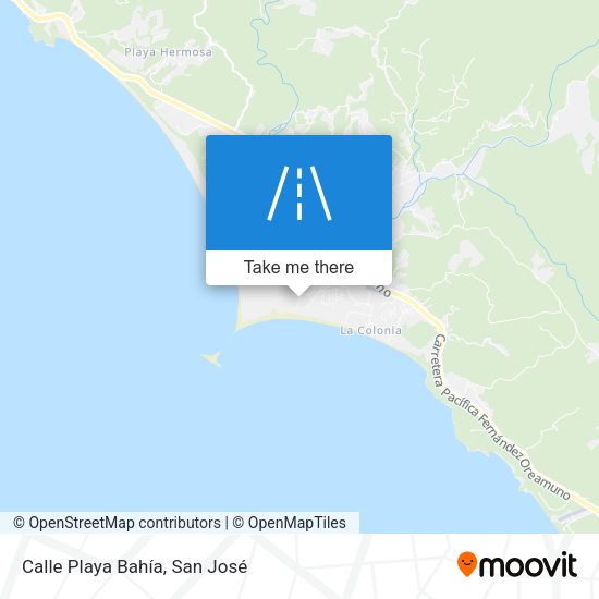 Calle Playa Bahía map
