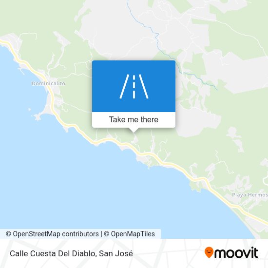Calle Cuesta Del Diablo map