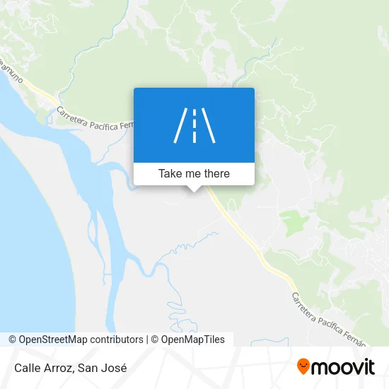 Calle Arroz map