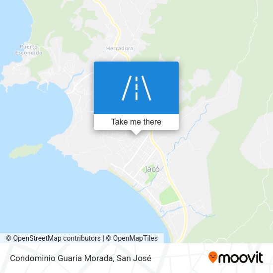 Mapa de Condominio Guaria Morada