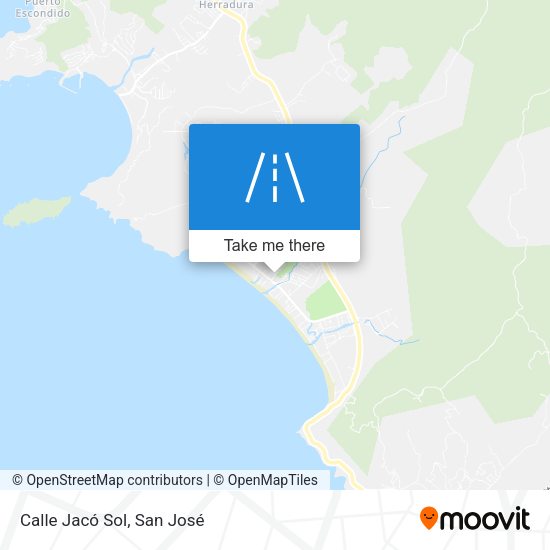 Mapa de Calle Jacó Sol