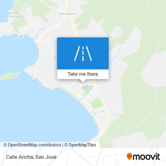 Mapa de Calle Ancha