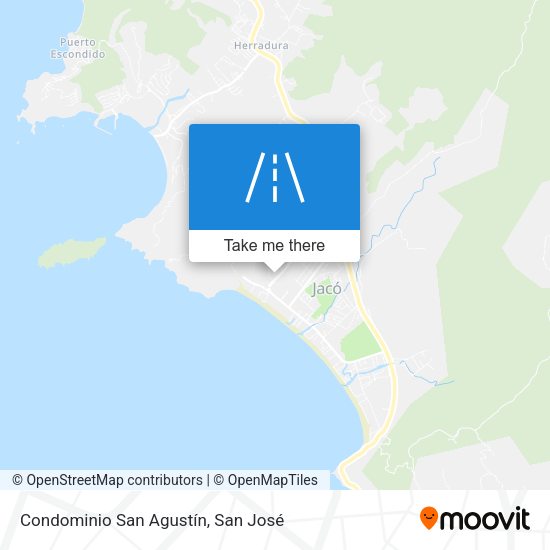 Condominio San Agustín map